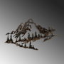 Wallity Mountain - 1 Escultura de Pared Multicolor